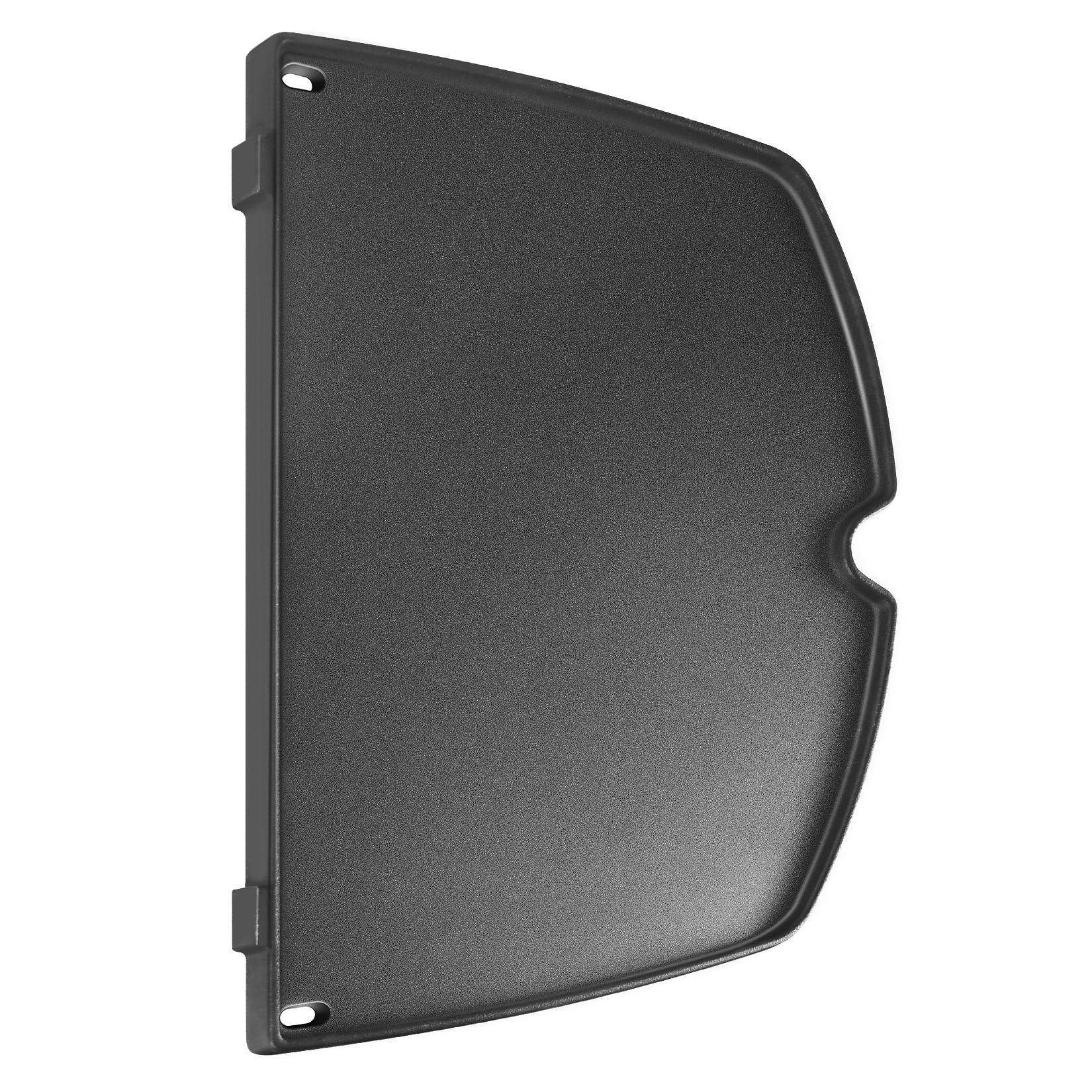 GGC griddle front view showing full flat cooking surface and fit