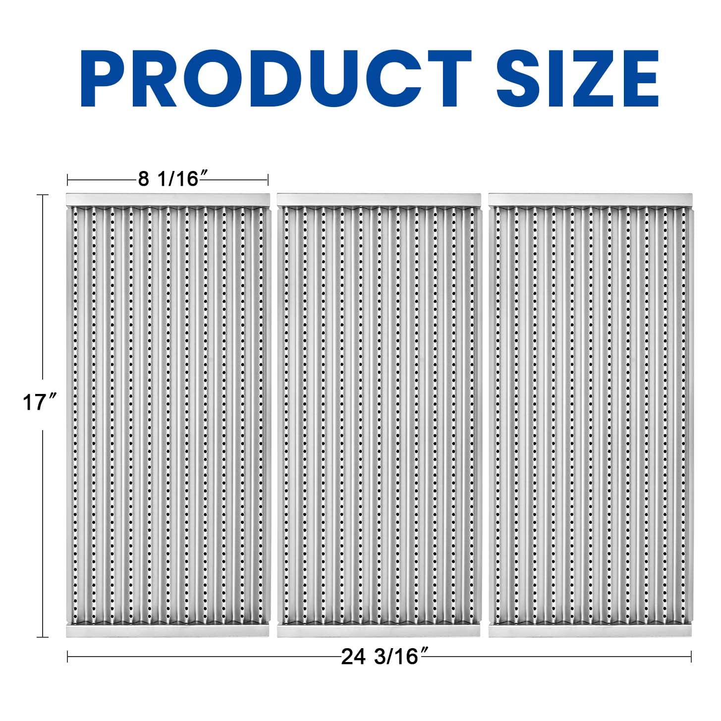GGC close-up of small perforations distributing heat evenly for better cooking