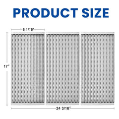 GGC close-up of small perforations distributing heat evenly for better cooking