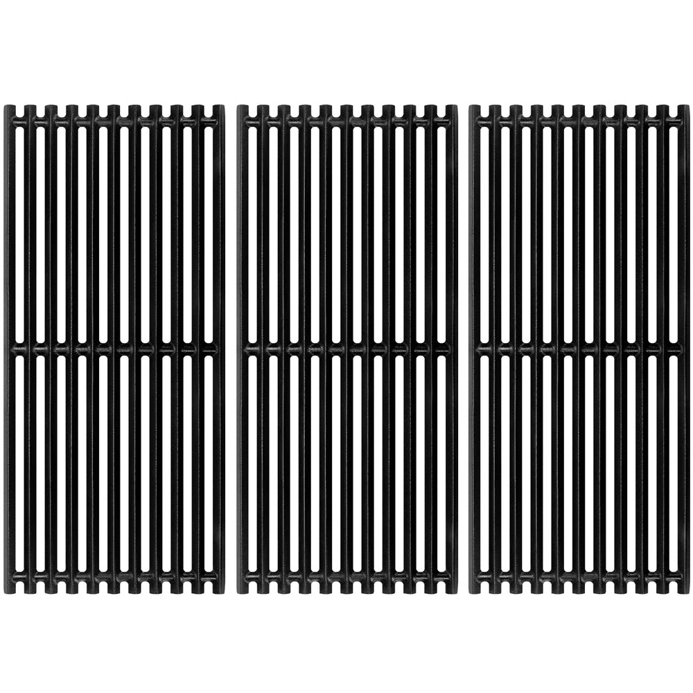 GGC front view of three-piece grates showing fit and finish, restoring grill performance