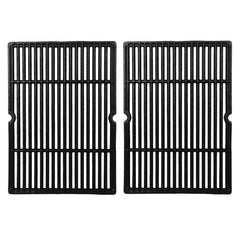 GGC front view of porcelain-coated grates showing clean cooking surface and renewed look