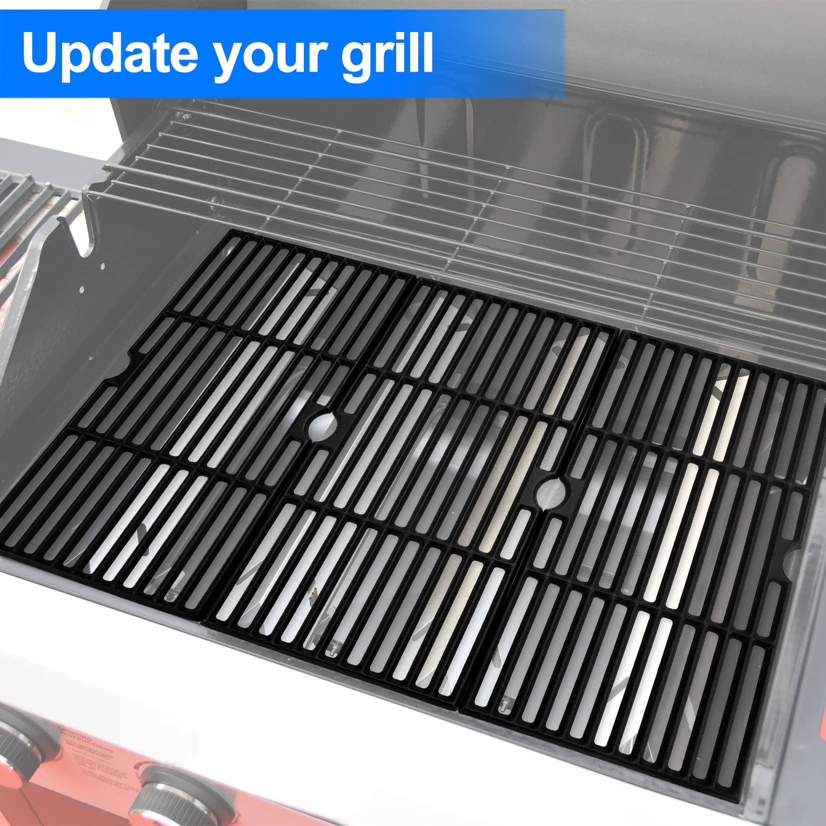 GGC cleaned grates after use showing easy maintenance benefit