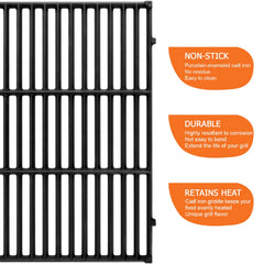 GGC grates installed in Weber grill demonstrating direct replacement advantage