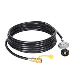 GGC propane hose front assembly showing regulator and quick-connect for safe reliable hookup