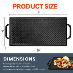 GGC ribbed side close-up highlighting grill ridges and sear-mark capability benefit