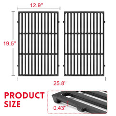 GGC side profile showing grate bar thickness and sturdy build