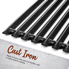 GGC three-piece grates installed on Charbroil-style grill delivering even cooking surface