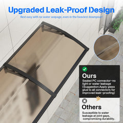 GGNEBAI ABS bracket and aluminum bar detail for sturdy long-lasting support