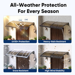 GGNEBAI bracket and aluminum rod connection for strong structural support