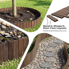 GHWIE side edge profile pressed in soil showing easy manual placement
