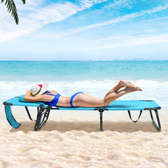 GIANTEX chaise folded compact profile for easy transport and storage