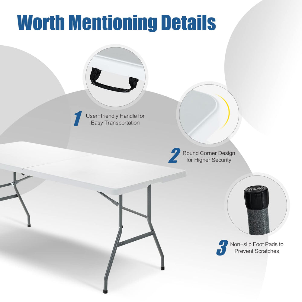 GIANTEX HDPE honeycomb tabletop texture close-up, durable surface that resists warping