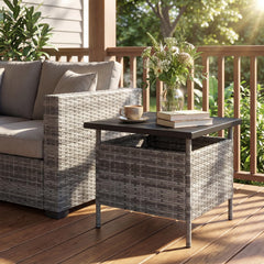 GIANTEX HDPE tabletop detail demonstrating easy-clean surface and sturdy support