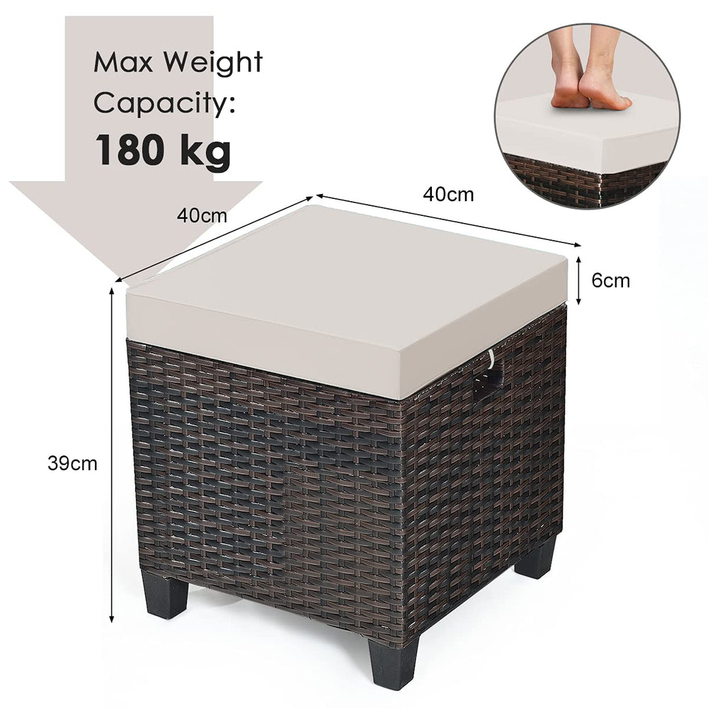 GIANTEX mayjooy next to outdoor chair for scale and compact seating advantage