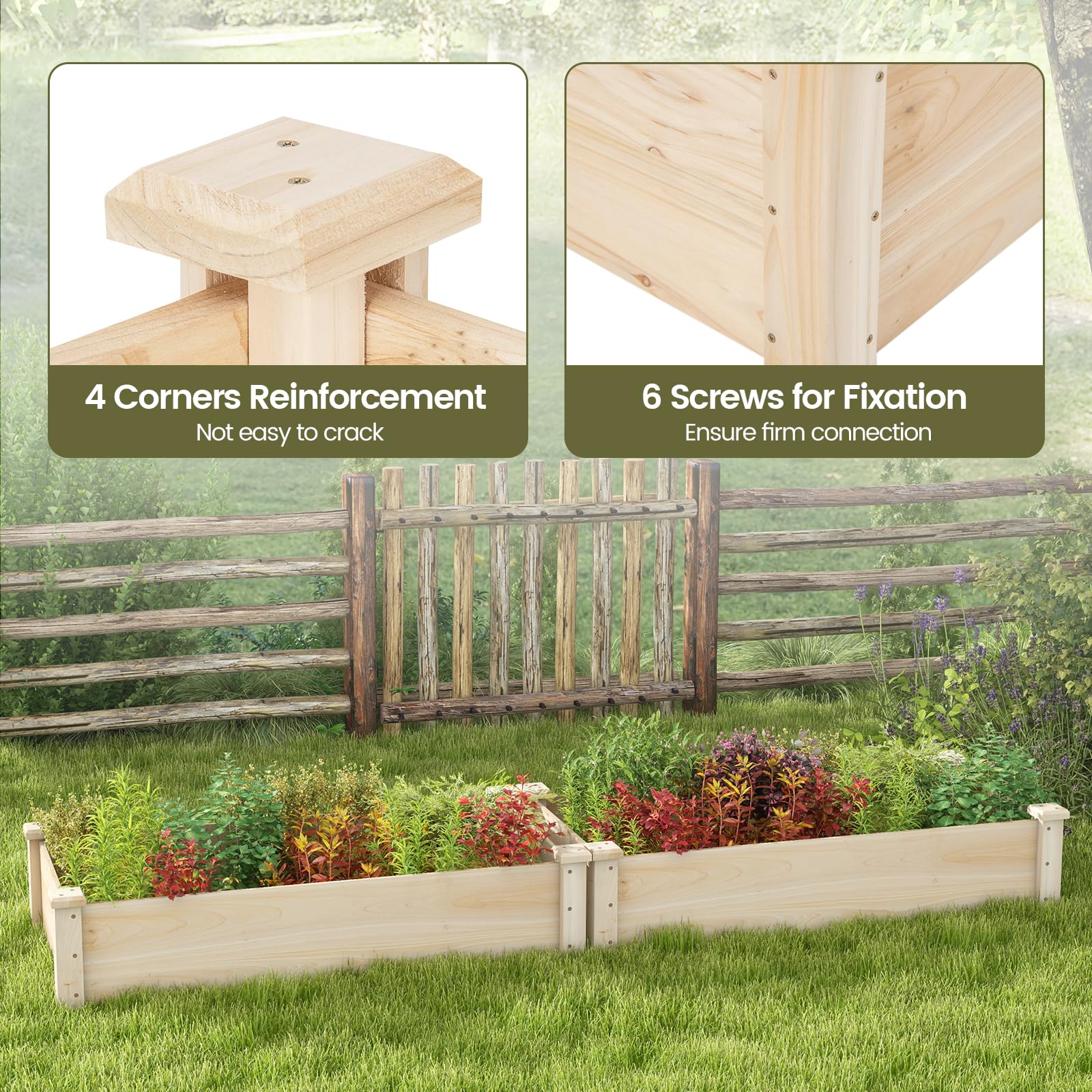 GIANTEX planter on patio lifestyle showing attractive outdoor fit