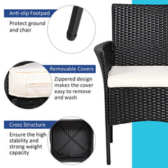 GIANTEX side profile focusing on armrest and ergonomic back support for relaxation