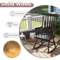 GIANTEX side profile of curved rocker rails demonstrating stable smooth motion
