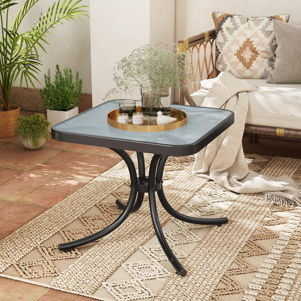 GIANTEX tabletop with coffee demonstrating practical surface for drinks