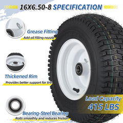 GICOOL bearing and centered 4-inch hub detail for smooth rotation