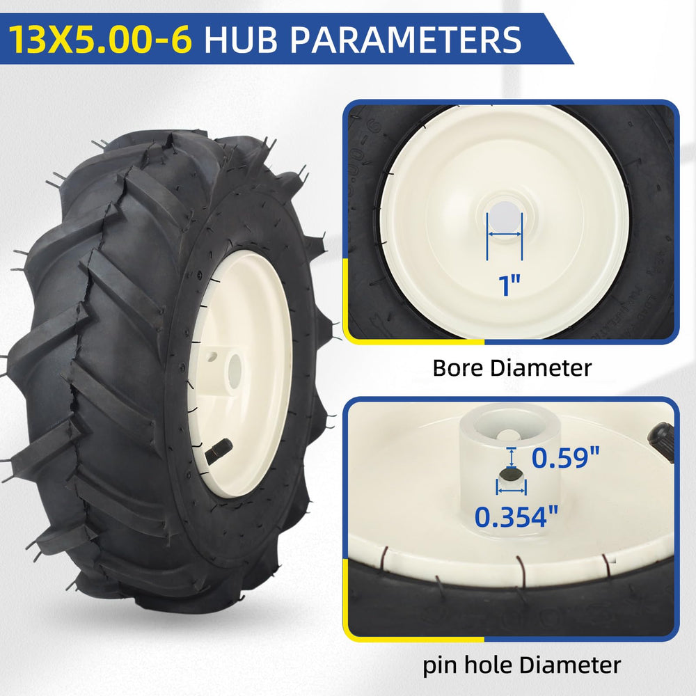 GICOOL close-up of Super Lug tread providing superior traction benefit