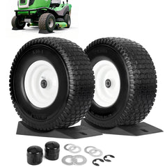 GICOOL front assembly front view showing wheel and tire for reliable replacement