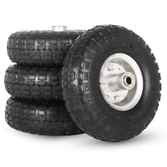 GICOOL front-facing wheel pack showing all four wheels and durable rims, reliable replacement