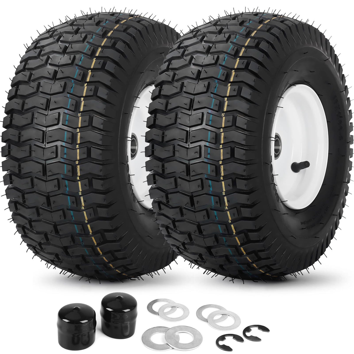 GICOOL packaged front wheel set showing complete replacement convenience