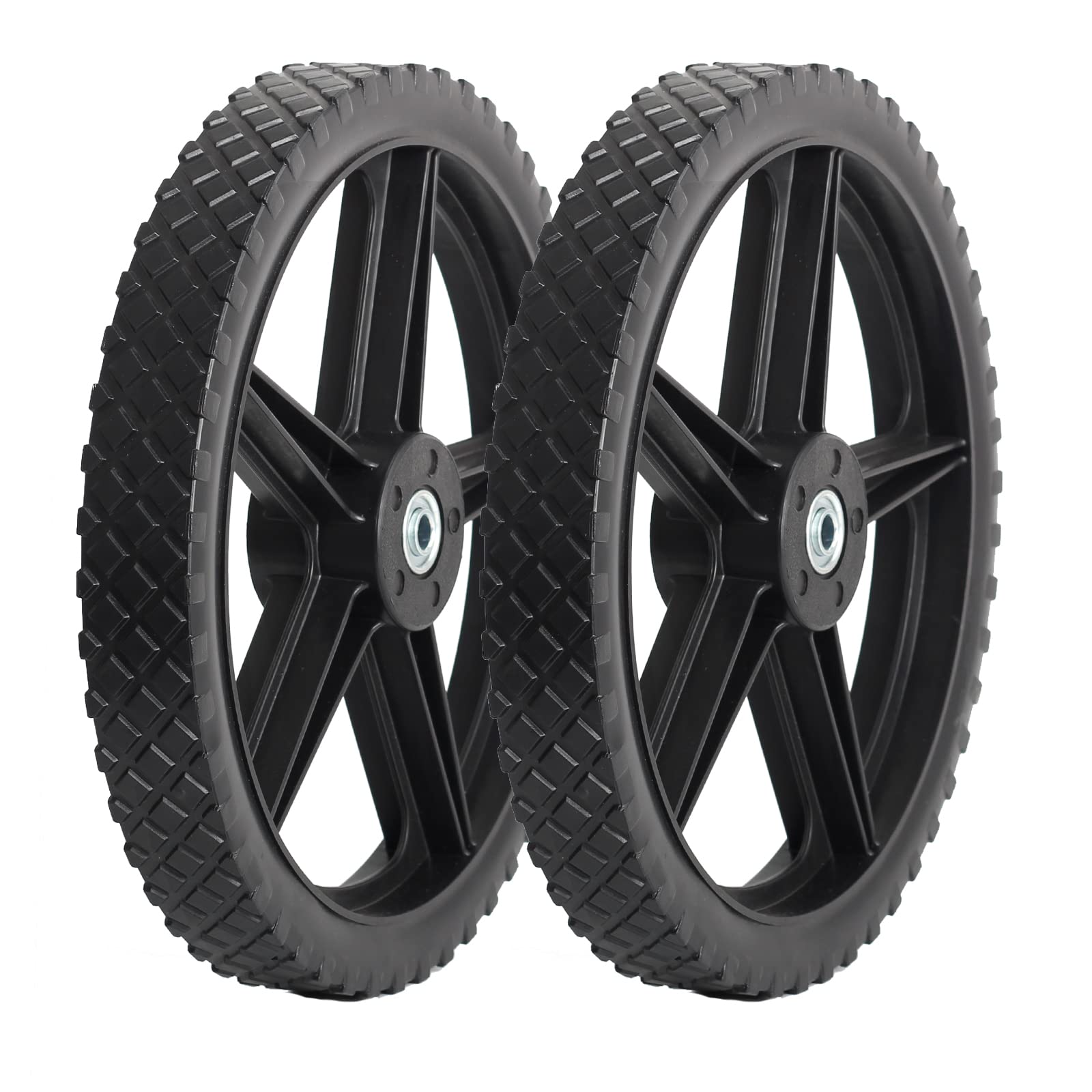 GICOOL front view of the replacement wheel pack showing design and size benefits