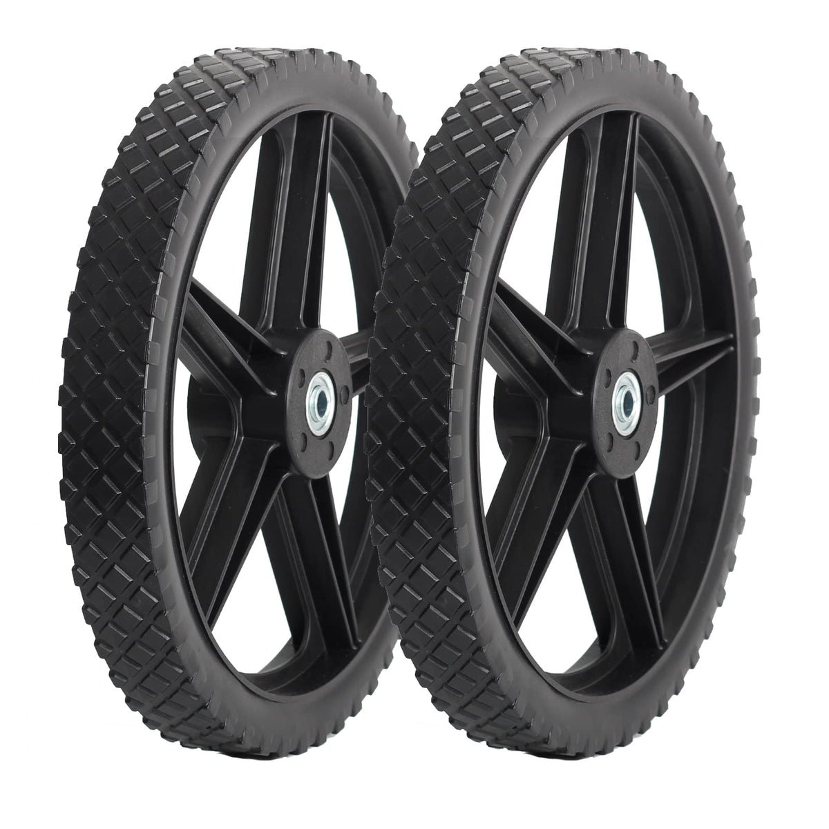 GICOOL front view of the replacement wheel pack showing design and size benefits