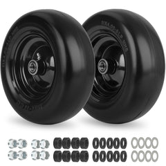 GICOOL front view showing assembled wheel ready to install and easy replacement