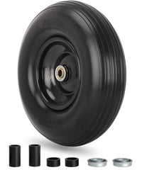 GICOOL front view of complete wheel assembly showing ready-to-install durability