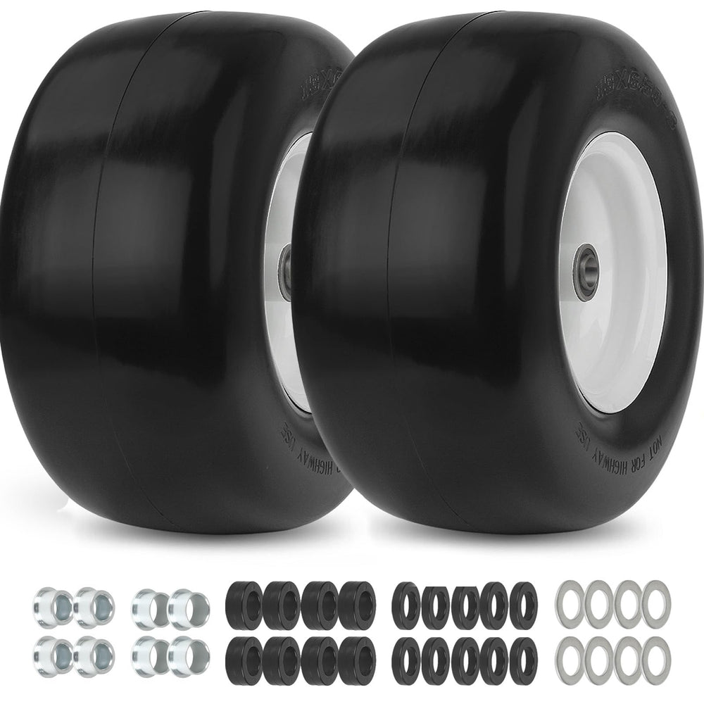 GICOOL front view of complete tire and wheel assembly showing sturdy rim and profile