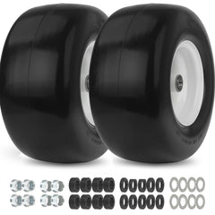 GICOOL front view of complete tire and wheel assembly showing sturdy rim and profile