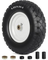 GICOOL front view wheel assembly showing full tire and rim, durable replacement