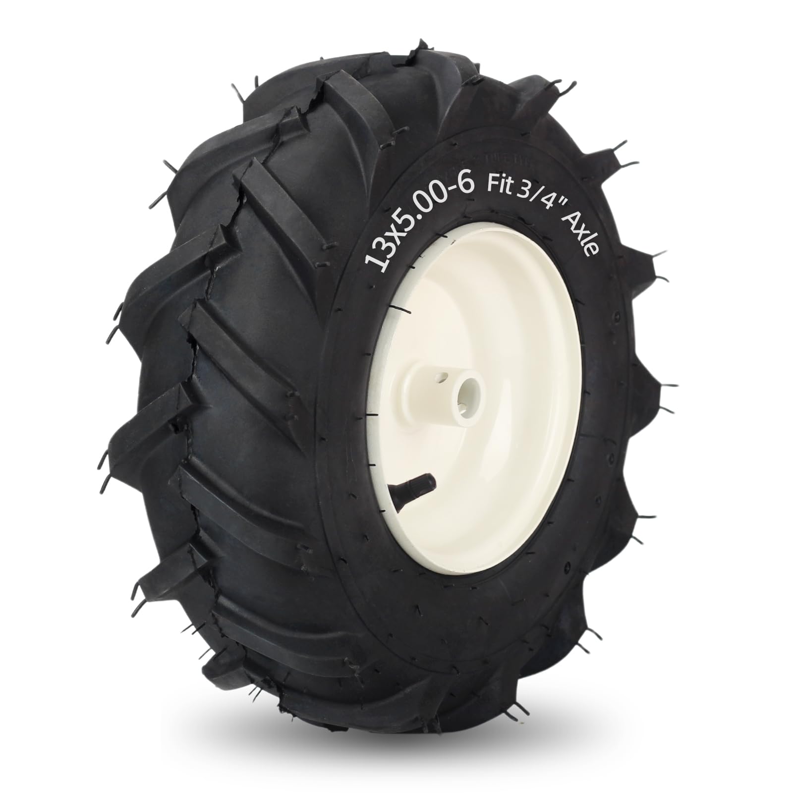 GICOOL front view of wheel and tire showing full assembly and durable construction