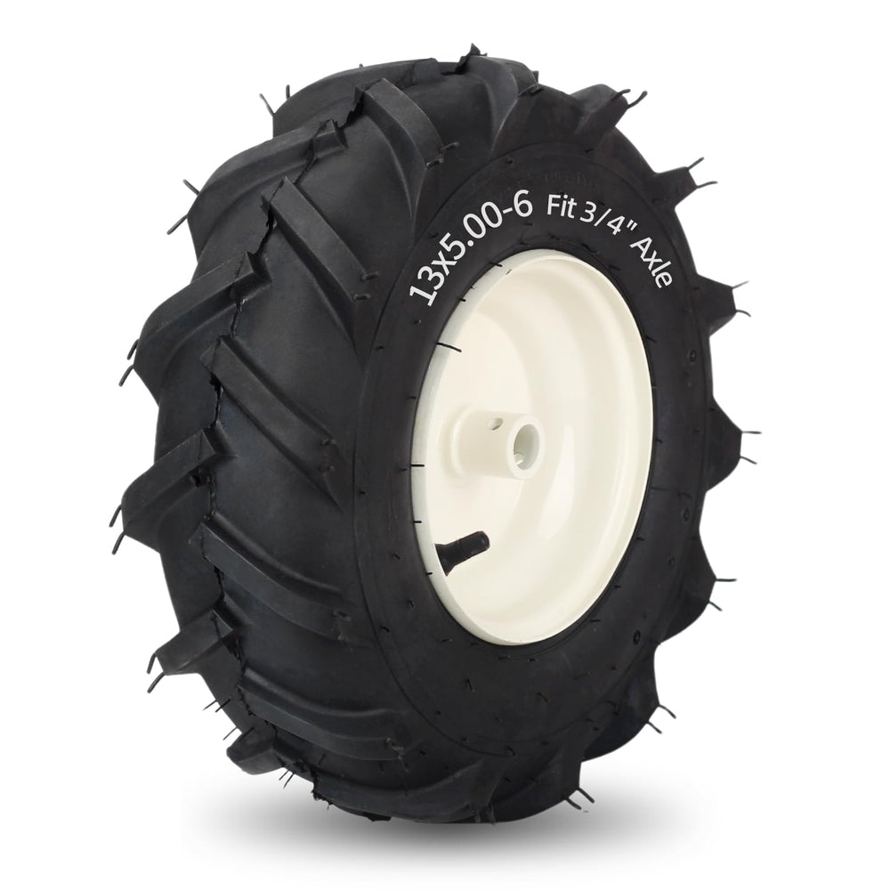 GICOOL front view of wheel and tire showing full assembly and durable construction