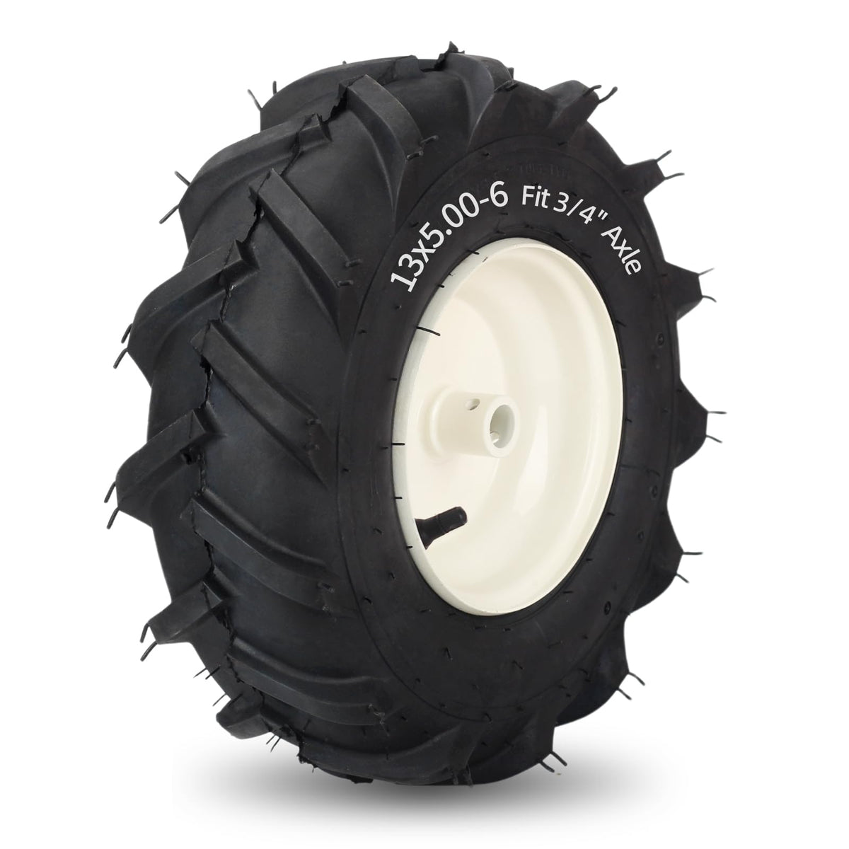 GICOOL front view of wheel and tire showing full assembly and durable construction