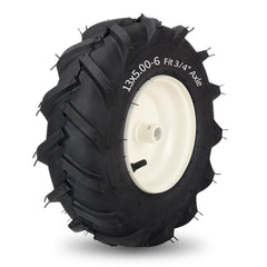 GICOOL front view of wheel and tire showing full assembly and durable construction