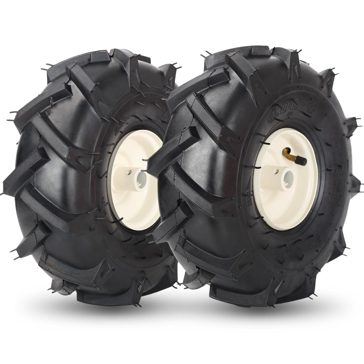 GICOOL front wheel view showing full assembly and easy replacement benefit