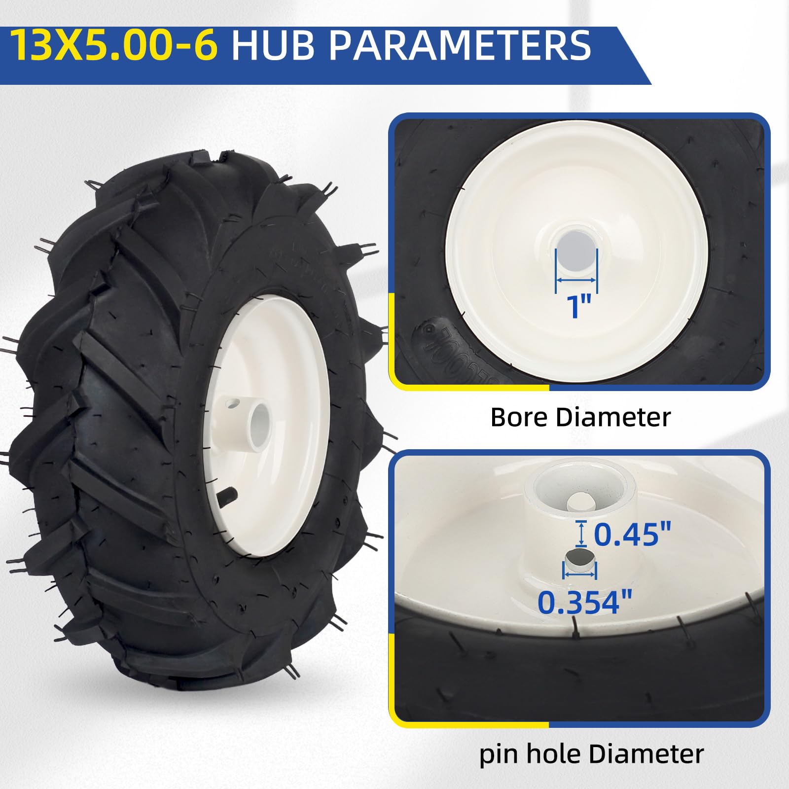 GICOOL hub with pin holes illustrating secure attachment benefit
