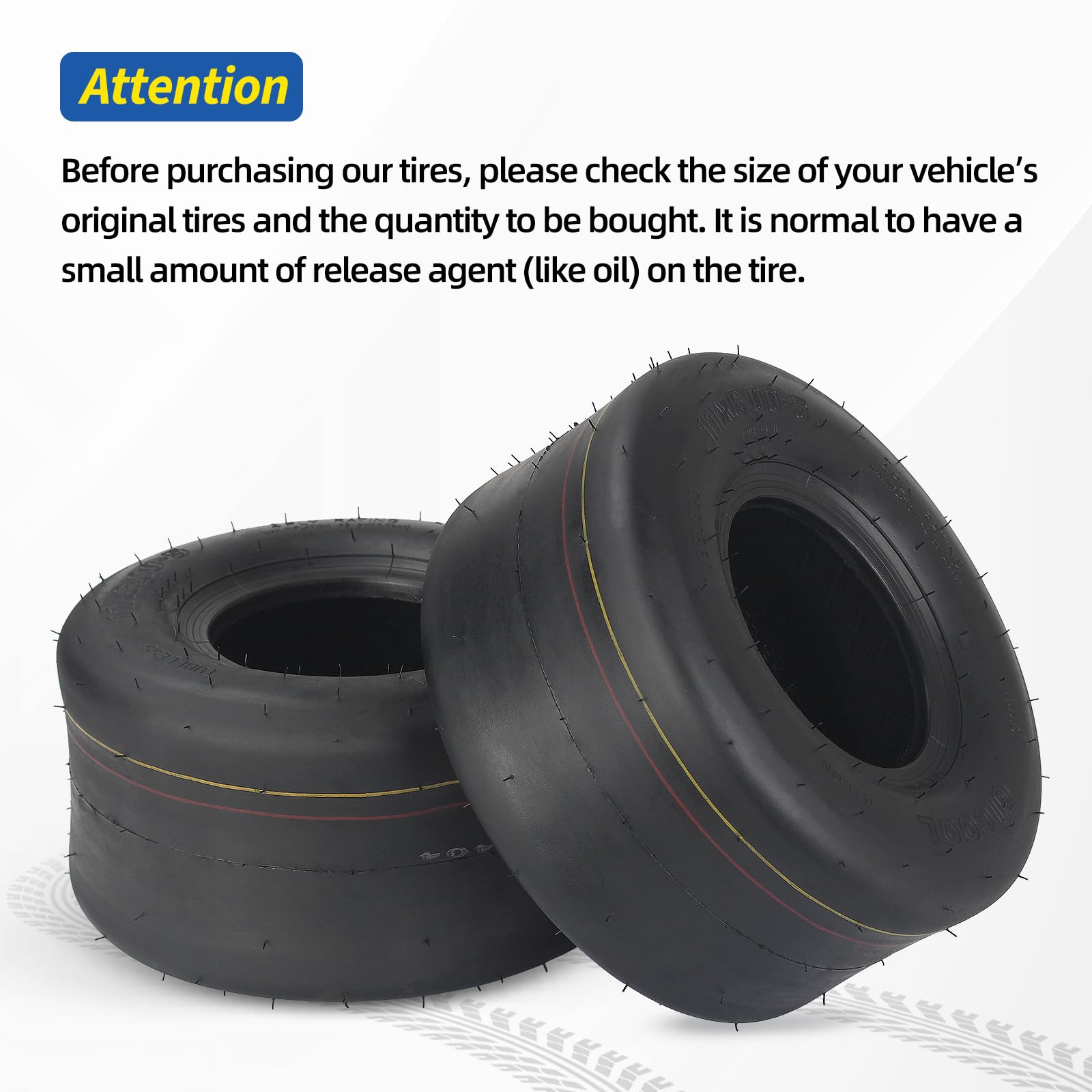 GICOOL close-up of tire label and molded specs showing model and load rating clarity