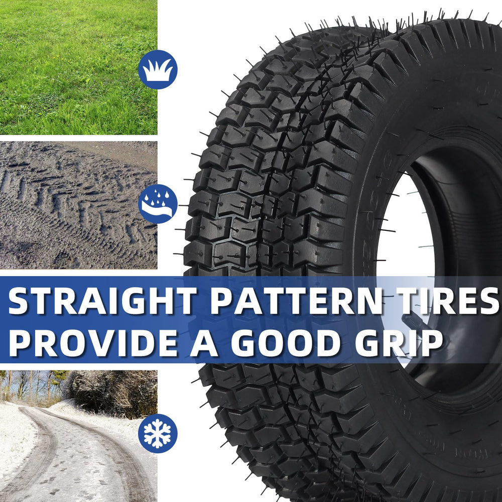 GICOOL lifestyle mower installation scene showing easy replacement and durability