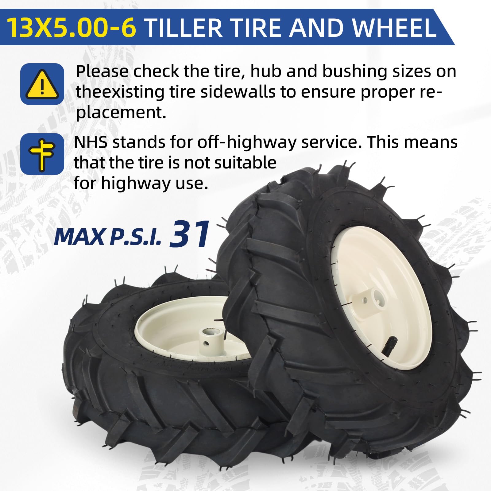 GICOOL wheel on tiller in garden showing reliable performance benefit