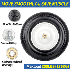 GICOOL PU foam tire texture close-up demonstrating puncture-proof wear resistance