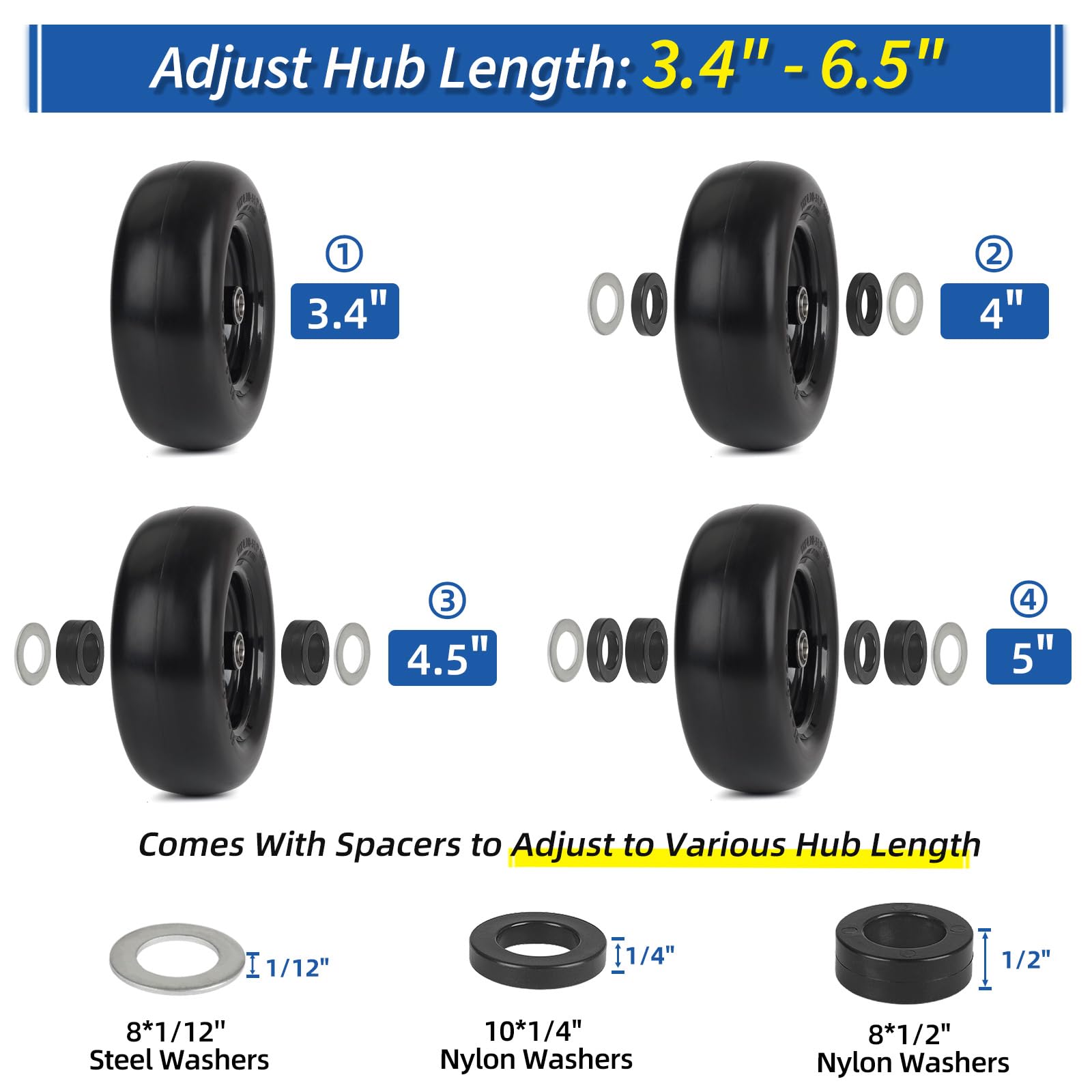 GICOOL saver ramp and adapter kit displayed to show easy hub adjustments
