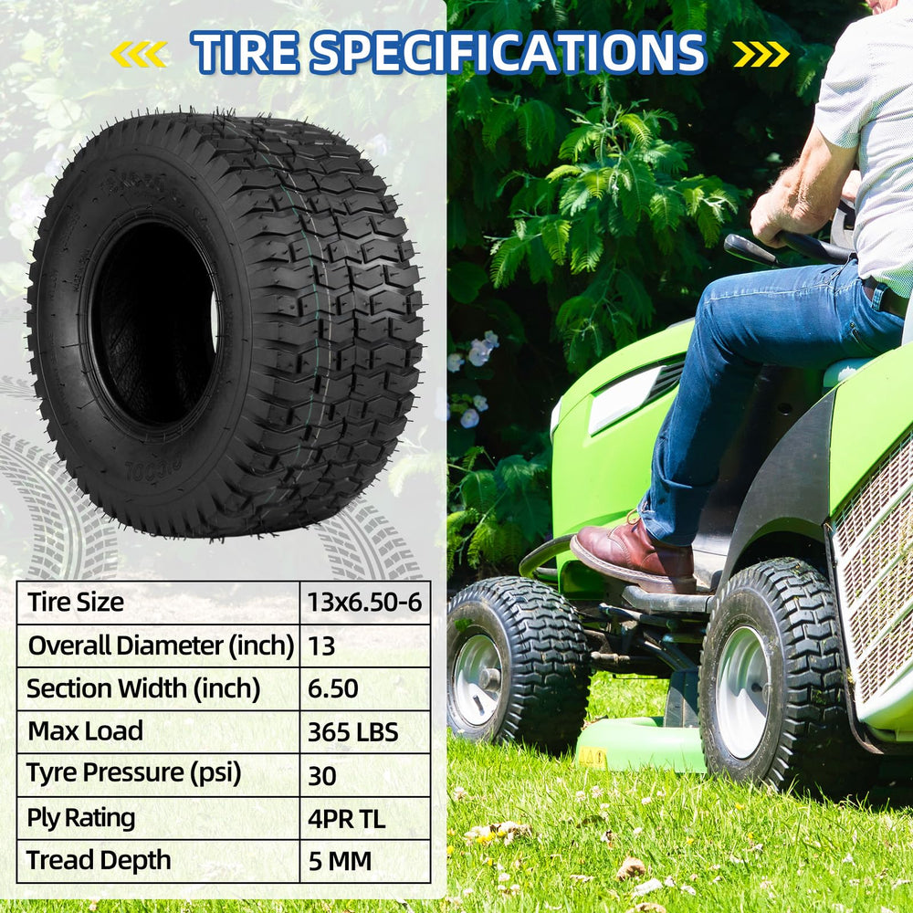 GICOOL sidewall detail highlighting 13" diameter and durable build benefit