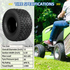GICOOL sidewall detail highlighting 13" diameter and durable build benefit