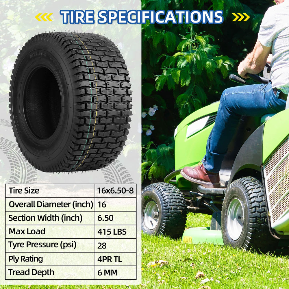 GICOOL sidewall showing 415 lb load rating and size for user confidence