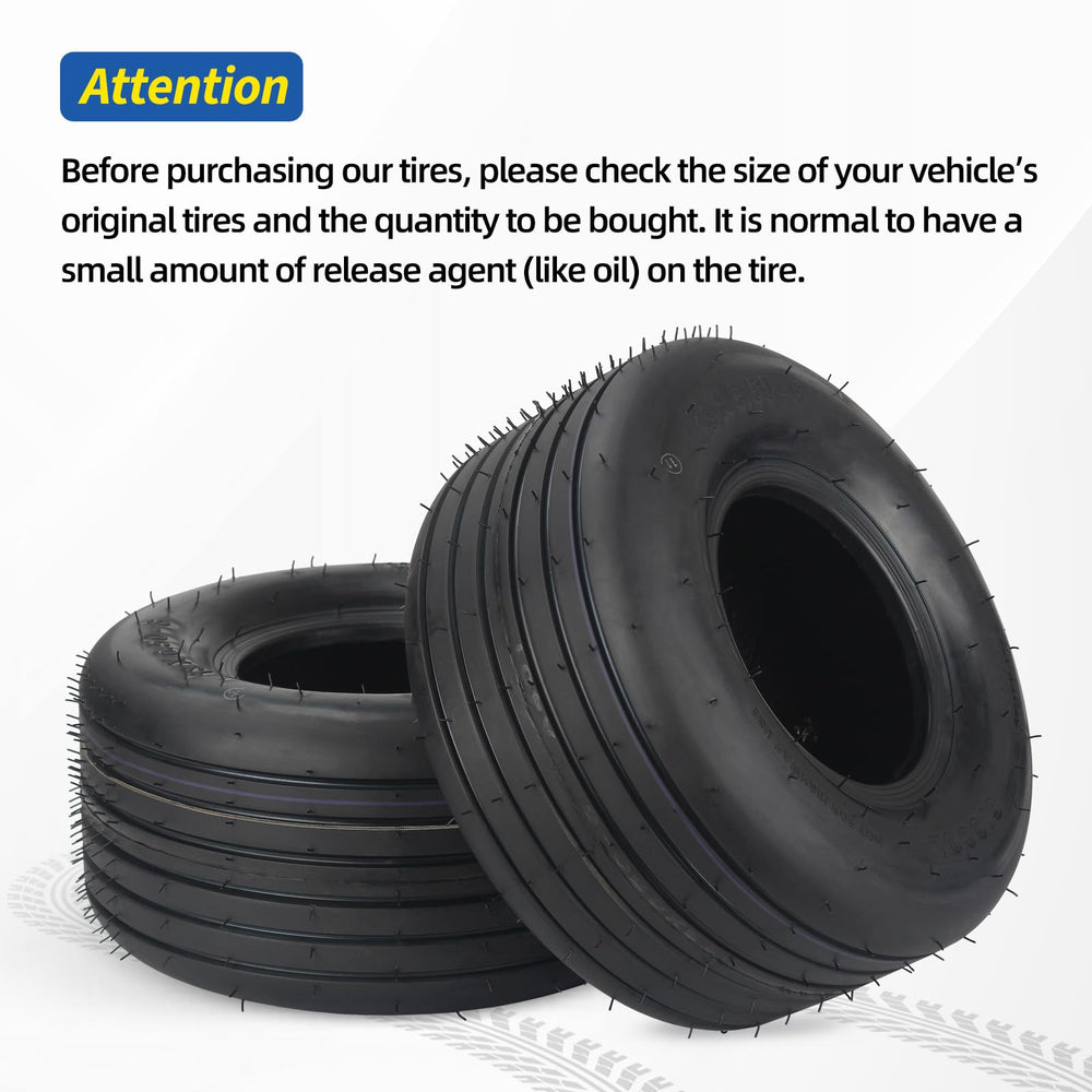 GICOOL tire beside ruler showing 13 inch diameter for accurate size verification