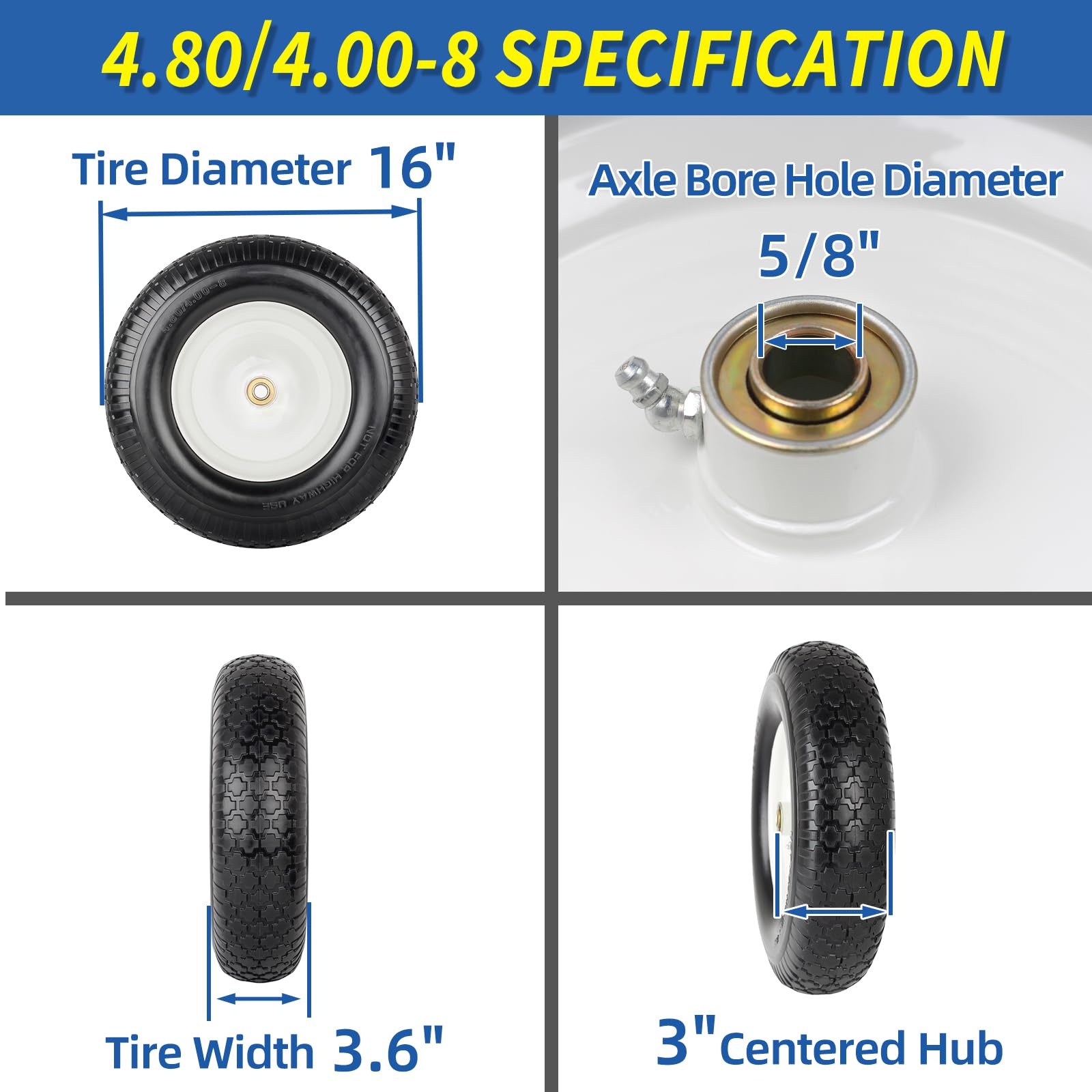 GICOOL PU foam tread close-up highlighting puncture-proof surface